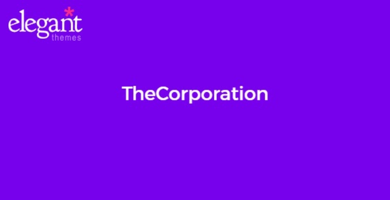 Discover Elegant Themes TheCorporation