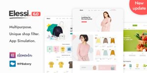 Elessi - WooCommerce AJAX WordPress Theme offers a seamless shopping experience with advanced AJAX features