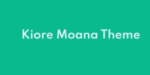 Kiore Moana is an easy-to-use one-column