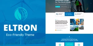 Eltron - Solar Energy WordPress Theme is designed specially for Energy