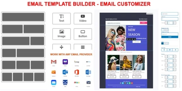 Email Template Builder – Email Customizer: Design professional