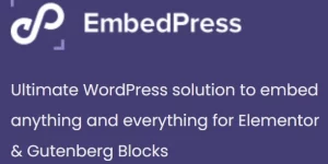 EmbedPress Pro lets you embed your sources with advanced customization