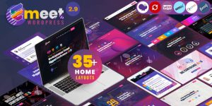 Amplify your event's online presence with the eMeet WordPress Theme. Get it free with Bevaultx! Responsive