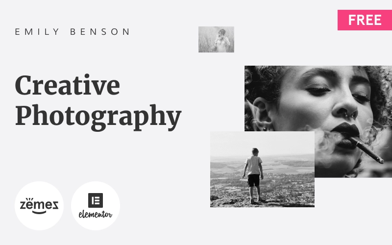 Do you think that free WordPress themes aren’t worthwhile? Our free photography one page WordPress theme called Emily Benson will surely change your mind. Meet one of the most attractive and functional freebies ever. Let’s dive in! Who This Free Photography Template Suits For? In case