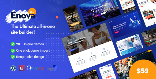 Enova – Multipurpose Business WordPress Theme Alright