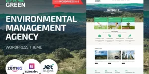 This amazing theme for environmental protection agencies looks really cool. Parallax scroll provides the effect of immersion into the beautiful green layout of the website. HTML plus JS animation of the Environmental Protection Agency WordPress Theme make all elements on your screen respond each mouse move. There is a possibility…