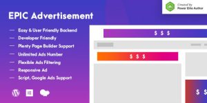 Unlock the power of advertising with the Epic Advertisement WordPress Plugin! Effortlessly create and manage ads without coding. Enjoy advanced filtering