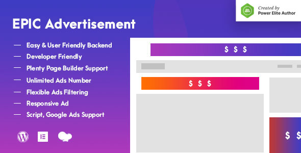 Unlock the power of advertising with the Epic Advertisement WordPress Plugin! Effortlessly create and manage ads without coding. Enjoy advanced filtering