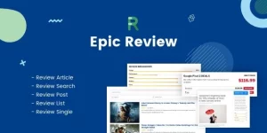 Elevate your website with the Epic Review WordPress Plugin! Perfect for Elementor  WPBakery