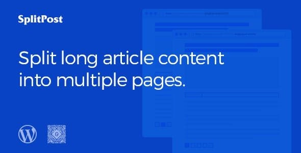 Transform your long posts with the Epic Split Post plugin! Enjoy seamless AJAX pagination for enhanced reading and faster loading times. With a user-friendly interface and robust coding