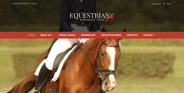 Equestrian 2.0+ New Features: 3 Header Styles Included + Custom Logo Positioning Beautiful  Weather Shortcode  Widget  ($10 value) Beautiful  Simple Text Rotator  ($8 value) Beautiful  QR Codes  ($10 value) 3 Contact Page Templates WooCommerce Compatible Under Construction Page Template Individual Page Custom Header Image Custom Login Page Advanced Admin…