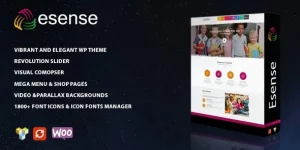 Esense is a powerful WordPress theme for corporate