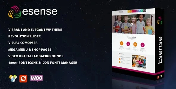 Esense is a powerful WordPress theme for corporate