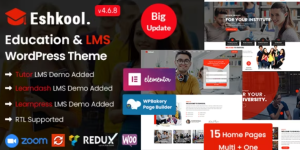 Discover Eshkool - Education LMS WordPress Theme