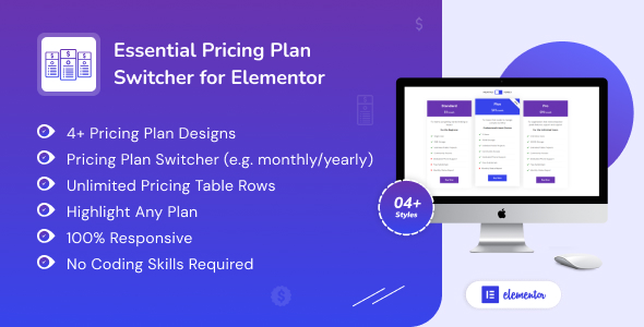 Create stunning pricing plans effortlessly with the Essential Pricing Plan Switcher for Elementor. Unlock premium plugins with Bevaultx. Subscribe today!