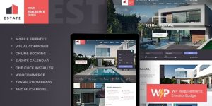 Discover the Estate WordPress theme for property sales  rentals. Stunning design