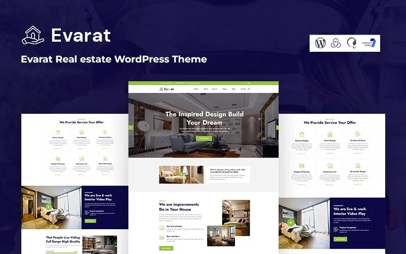 Evarat is a simple real estate responsive WordPress theme. evarat theme make only show your good house and other real estate design. we make evarat simple show of your house. it's means you can showing your best house of the people. for this evarat make best theme for your. evarat…