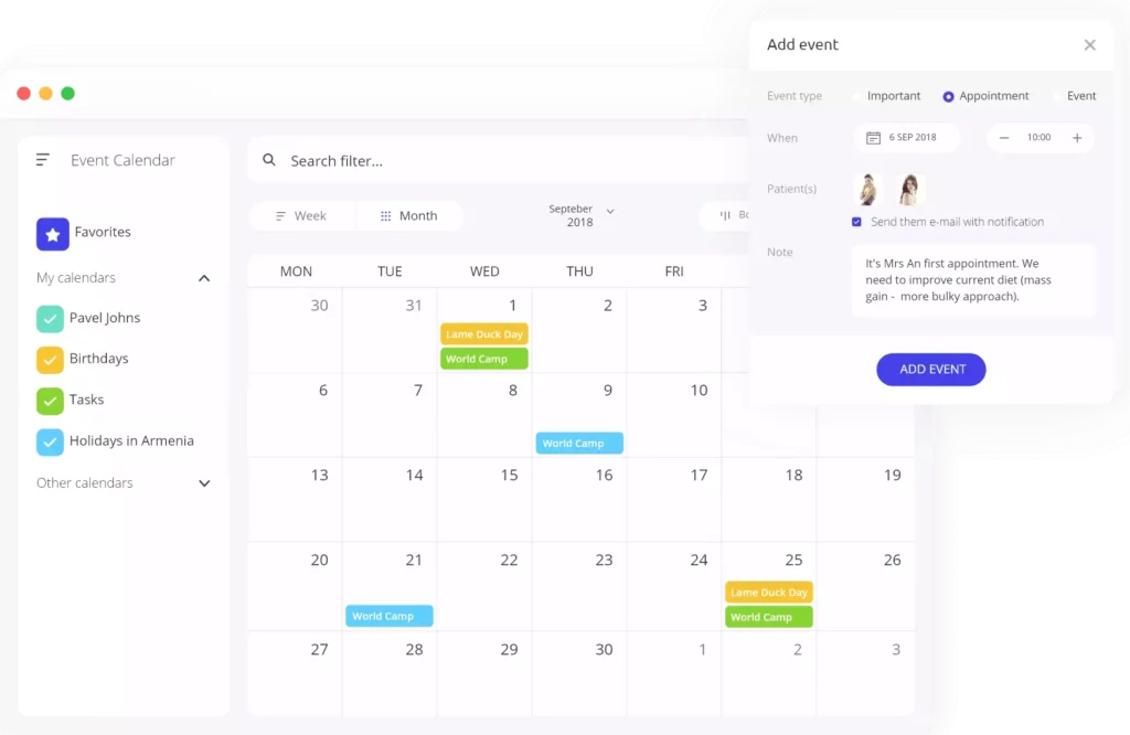 Event Calendar WD is an easy event management and planning tool with advanced features.