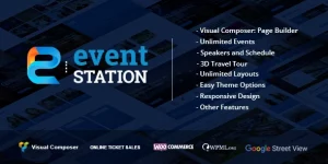 Event Station - Event  Conference WordPress Theme