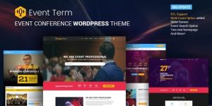 Event Term is a highly customizable WordPress theme for any kind of event like a conference