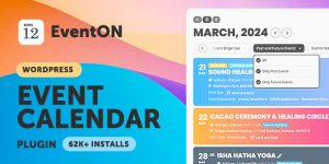 Get ready to take your event planning to the next level with the EventON - WordPress Event Calendar Plugin. This amazing plugin packs a punch with its intuitive design and extensive features