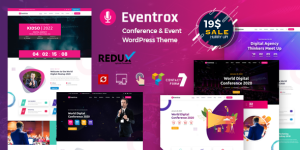 Eventrox - Conference and Event WordPress Theme: Elevate Your Event Management Game Introducing Eventrox - Conference and Event WordPress Theme