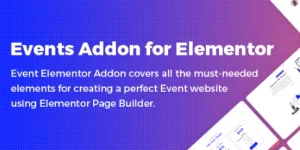 Events Addon for Elementor covers all the must-needed elements for creating a perfect Event website using Elementor Page Builder. 30+ Unique Basic Elementor widget covers all of the Event elements. Including getting a list of event posts from the most popular Events WordPress plugins. Like