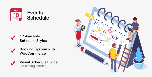 Discover the Events Schedule – Calendar Plugin