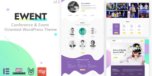 The Ewent Conference  Event WordPress Theme is your ultimate solution for creating a stunning and efficient website for any kind of event