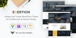 Exertion is a perfect front line theme for presenting your architecture and interior design website with a delightful and captivating experience. Carefully crafted pages and an alluring set of portfolios are just fantastic for showcase your work in the light it deserves. Many practical elements and features let you create…