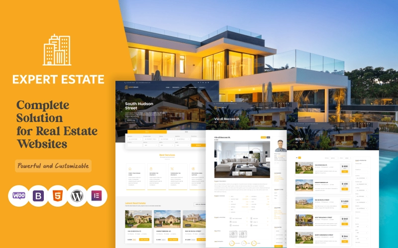 ExpertEstate theme is the best real estate WordPress themes you will ever need to build your own real estate and property rental website. ExpertEstate theme has Google Maps integration