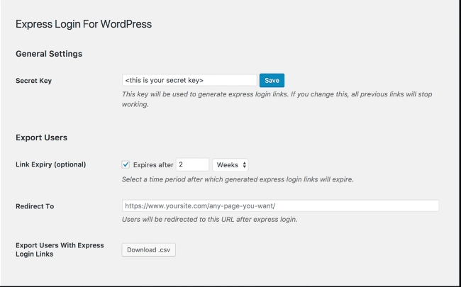 This WordPress login plugin allows you to create secure