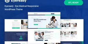 Eyeready is a medical eye responsive WordPress theme. the theme is highly recommended for eye medical websites. it's a modern medical theme. there have a nice home demo and using the latest technology. support various kinds of layout