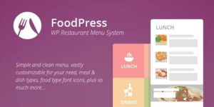 Foodpress WordPress Plugin is an easy to use restaurant menu management plugin for WordPress. Build unlimited food menu items for your restaurant