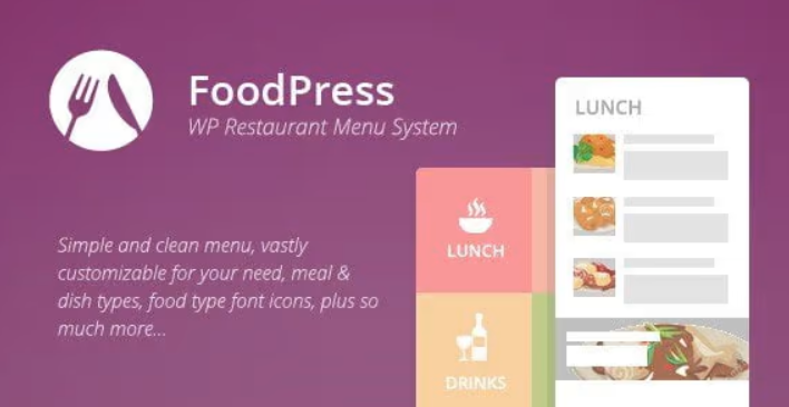 Foodpress WordPress Plugin is an easy to use restaurant menu management plugin for WordPress. Build unlimited food menu items for your restaurant