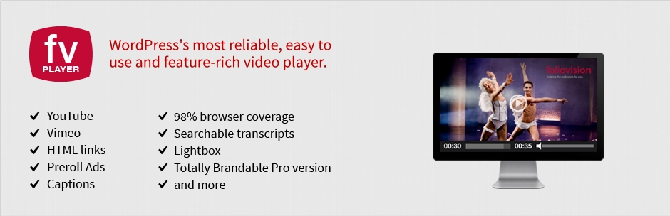 Custom HTML 5 video on your own site with Flash fallback for legacy browsers is here. FV Player is a free