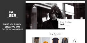 Introducing the Faber Modern Fashion eCommerce Blog WordPress Theme The Faber Modern Fashion eCommerce Blog WordPress Theme is a sleek