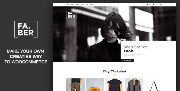 Introducing the Faber Modern Fashion eCommerce Blog WordPress Theme The Faber Modern Fashion eCommerce Blog WordPress Theme is a sleek