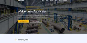 Fabricator is a functional WordPress theme from TemplateMonster