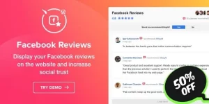 Boost your brand's trust with Elfsight Facebook Reviews! Seamlessly integrate authentic reviews from your Facebook page into your website. Enjoy customizable layouts