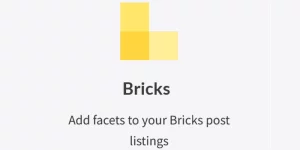 Add facets to your Bricks post listings