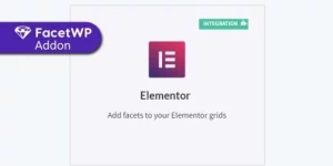 With this add-on for the FacetWP WordPress Plugin you can achieve a solid FacetWP integration with the Elementor WordPress plugin