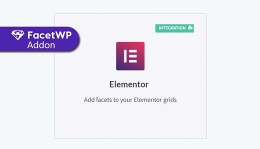 With this add-on for the FacetWP WordPress Plugin you can achieve a solid FacetWP integration with the Elementor WordPress plugin