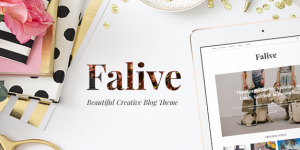 Elevate your blog's appearance with the Falive Fashion Blog Theme. Vibrant design