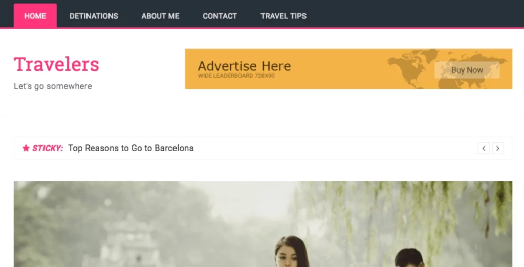 Discover the FameThemes Travelers Pro WordPress Theme