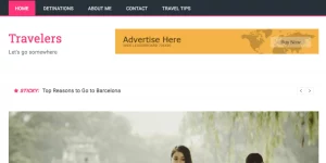 Discover the FameThemes Travelers Pro WordPress Theme