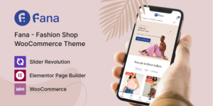 Fana is a WordPress Theme that will suit any fashion store. With a beautiful design