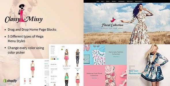 Explore the Classy Missy WooCommerce theme! Stylish