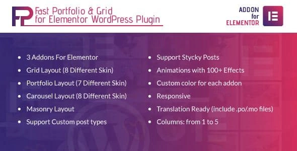 Unlock stunning layouts with Fast Portfolio  Grid for Elementor! Create grids