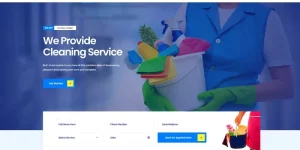 Fastpro – Cleaning Services WordPress theme is a modern